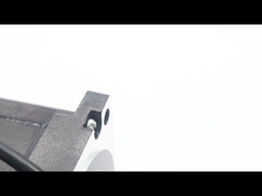 NEMA 34 محرك متدرج مزدوج العمود مع فرامل مزدوجة - قوة المحور وإيقاف آمن