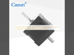 محرك متدرج هجين قابل للتخصيص مع عمود مجوف Nema 14 140mN.m 1.0A مع شهادة CE RoHS