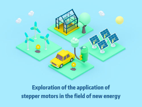 أحدث أخبار الشركة عن Exploration of the application of stepper motors in the field of new energy