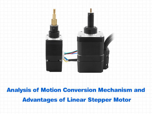 أحدث أخبار الشركة عن Analysis of Motion Conversion Mechanism and Advantages of Linear Stepper Motor