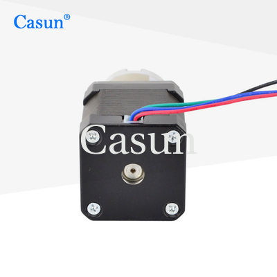 سعر جيد 42x42x48mm 2.77V NEMA 17 Geared Stepper Motor 2 Phase RoHS Approved متصل