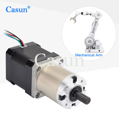سعر جيد Gear Reducer 0.15 A Nema 17 Stepper Motor 1.8 Deg 2 Phase 1.2 N.M Holding Torque متصل