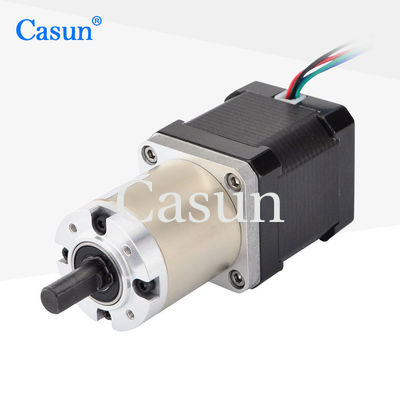 سعر جيد 8.4V 0.7A NEMA 17 Geared Stepper Motor For Medical Equipment متصل