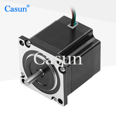 سعر جيد 1.8 Degree 4 Phase 0.9N.m 1.0A DC NEMA 23 Hybrid Stepper Motor For CNC Robot متصل