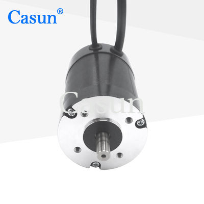 سعر جيد Casun 9A DC Brushless Motor 24V Nema 23 stepper motor 4500rpm High Rpm BLDC Motor متصل