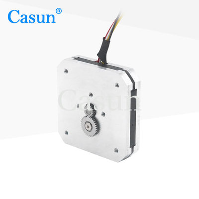 سعر جيد 1.8 Degree Thin Stepper Motor NEMA 17 Flat Motor 100mN.m 42*42*14mm With ISO CE ROHS متصل