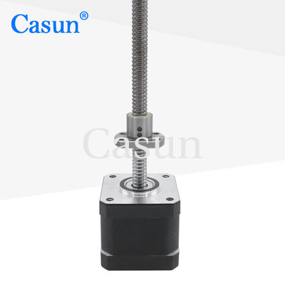 سعر جيد Nema 17 Ball Screw Linear Stepper Motor 450mN.M SFK0802 Step Motor For CNC متصل
