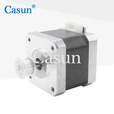 سعر جيد 【42SHD0229】42x42x40mm NEMA 17 Hybrid Stepper Motor with gear 0.38Nm for XYZ axis 3D Printer متصل