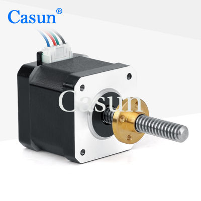 سعر جيد Casun Linear 42x42mm Tr8x8 Hybrid Stepper Motor For CNC Milling Machine متصل
