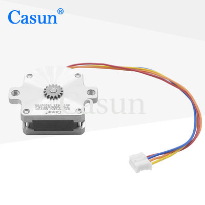 سعر جيد Unipolar Pancake Stepper Motor 1.8 Degree 0.5A 25mN.M Flat Stepper متصل