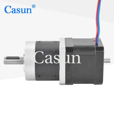 سعر جيد NEMA 17 Ratio 10/1 Planetary Gear Stepping Motor 40mm Body For Intelligent Vehicle متصل