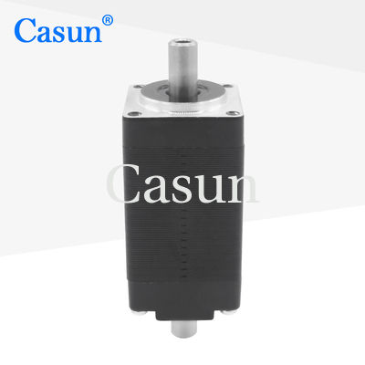 سعر جيد 0.6A 5.4 فولت محرك خطوة مزدوج العمود Nema 11 28x28x38mm للآلات الطبية متصل