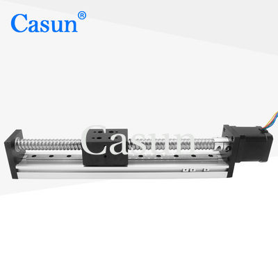 سعر جيد ميكرو نيما 17 كرة المسمار المنزلق السكة الحديدية مع نيما 17 الهجينة محركات خطوة مع شهادات CE RoHS متصل