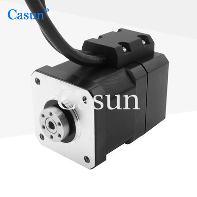 سعر جيد NEMA 17 Gearbox 5:1 Stepper Motor With Encoder 2.0A For Automation Equipment متصل