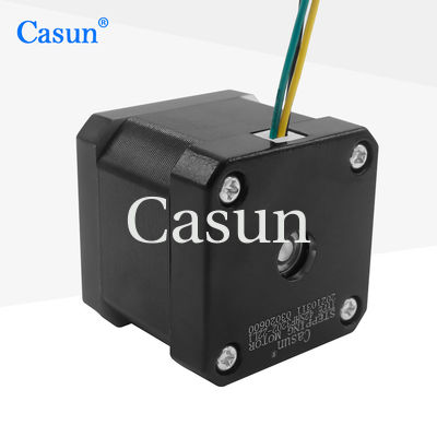 سعر جيد Casun Motor Nema17 1.2 درجة محرك خطوة 360mN.m 10.8V مع شهادة CE RoHS متصل