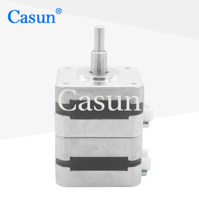 سعر جيد Casun Customized Double Layer Stepper Motor  1,8° Degree 0.4AMP For Medical Equipment متصل