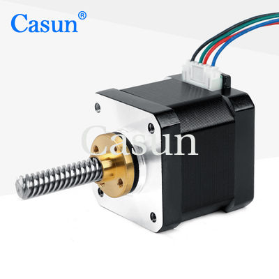 سعر جيد Lead Screw NEMA 17 Stepper Motor 24V 40mm bady with Tr8×12 for 3D Printer Accessories متصل