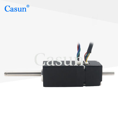 سعر جيد Casun Nema 8 Special Shaft Stepper Motor With Encoder 40mN.m 0.6Amp Light Weight متصل