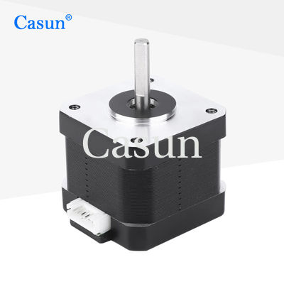 سعر جيد 【42SHD0261】42X42X40mm 1.68A  2 Phase Bipolar Hybrid 12V DC NEMA 17 Stepper Motor 17HS4401 متصل