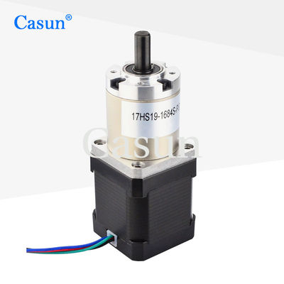 سعر جيد Gear reduction ratio 99.5/1 Planetary Stepper Motor 0.44mN.m NEMA 17 for Cnc Robot Arm متصل