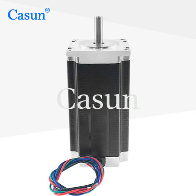 سعر جيد 57 × 57 × 100mm محرك خطوة 3.0A 3.4N.m للحزام الناقل NEMA 23 متصل