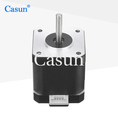 سعر جيد 1.8A 0.52Nm NEMA 17 محرك خطوة 1.8 42 × 42 × 48 ملم ثنائي القطب أو أحادي القطب متصل