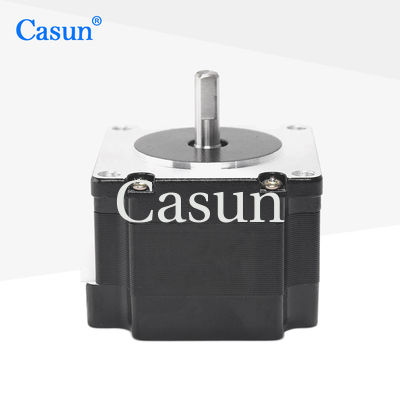 سعر جيد Hybrid Stepper Motor NEMA 23 2.0A 0.5N.m 41mm Body For 3D Printer متصل