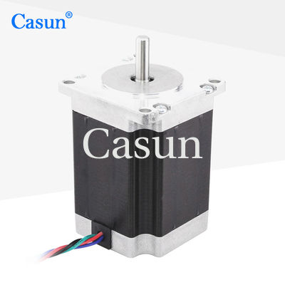 سعر جيد 76mm NEMA 23 Stepper Motor With Certification Power Supplies Electrical Dc Motor متصل
