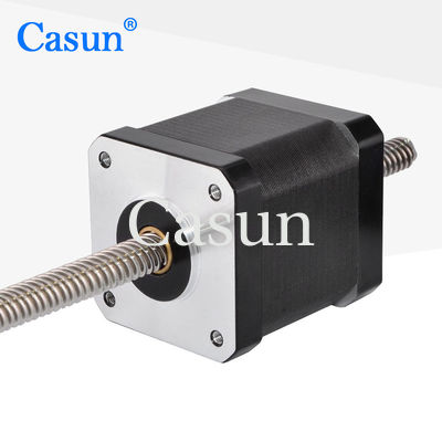 سعر جيد 48mm Body 450mN.M Non Captive Stepper Motor Tr5*2 NEMA 17 For Medical Instruments متصل