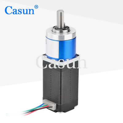 Reduction Ratio NEMA 8 Geared Stepper Motor 0.2A 14mN.m For Industrial Automation Field
