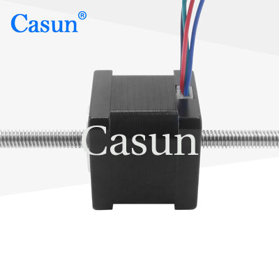 سعر جيد Linear Nema 14 Non Captive Stepper Motor Lead Screw Tr6.35 35mm For Automation Equipment متصل