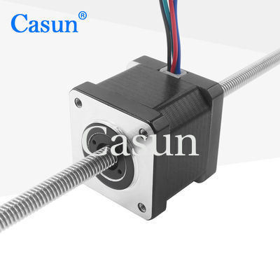سعر جيد Nema 14 Non Captive Lead Screw Stepper Motor 34mm Tr6.35 35mm Linear Step Motor متصل
