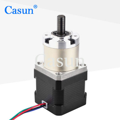 سعر جيد 42X42X34mm NEMA 17 Geared Stepper Motor 12 Volt Bipolar Or Unipolar Version متصل