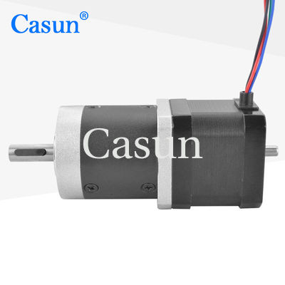 سعر جيد NEMA 17 Ratio 50/1 Planetary Gear Reducer Geared Stepper Motor For Intelligent Vehicle متصل