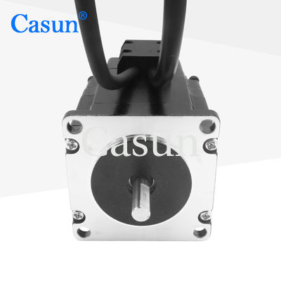 سعر جيد 57 * 54mm حلقة مغلقة Nema 23 محرك خطوة 1.2N.M لمجموعة CNC محرك DC متصل