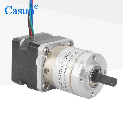 سعر جيد 1.0A NEMA 14 Geared Stepper Motor 35x35x28.5mm Gearbox Stepper Motor متصل