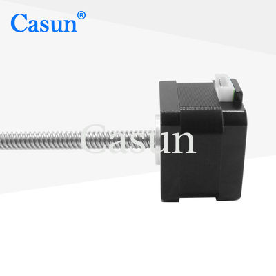 سعر جيد Nema 17 Tr8*8 200mm Lead Screw Electrical Linear Motor Actuator Thread 12V 28N.Cm متصل