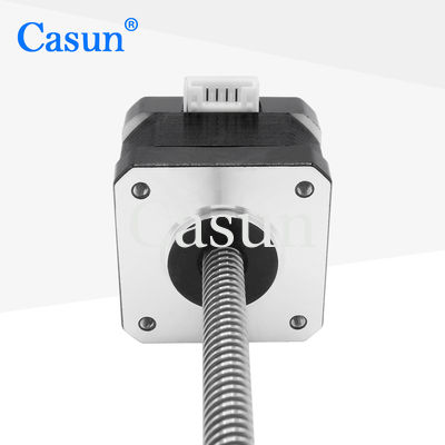 سعر جيد External Drive Screw Linear Motor NEMA 17 With CE ROHS For Laboratory Automation متصل