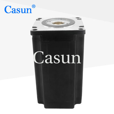 سعر جيد محرك خطي متردد NEMA 23 الهاوية العمود الخطوة 100mm الجسم 4.5A Nc آلة متصل