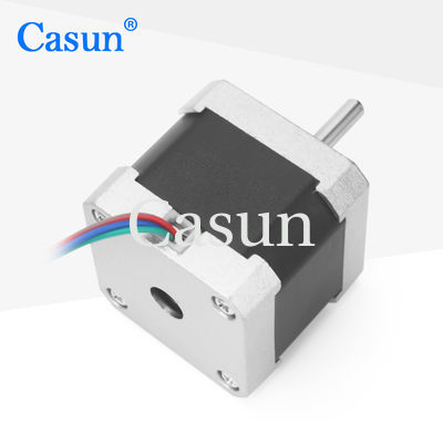 سعر جيد Nema 17 stepper motor voltage 3.4V 1.7Amp 400mN.m 0.3kg for Extruder 3D Printer متصل