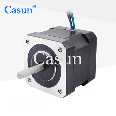 سعر جيد 2 Phase 1.8 Degree NEMA 17 Dual Shaft Step Motor 0.45N.M For Automotive Equipment متصل