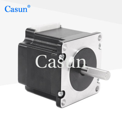 سعر جيد 1.8° الهجينة NEMA 23 محرك خطوة 1.01N.m 2.8A للأجهزة الطبية متصل