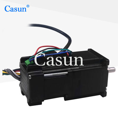 سعر جيد محرك Casun Stepper 1200mN.m آلة في واحد محرك Stepper مع الفرامل للروبوت الصناعي متصل